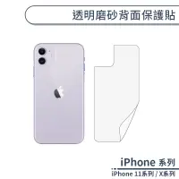 在飛比找蝦皮商城優惠-霧面磨砂手機背貼 適用iPhone X XR XS Max 