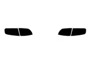 Rvinyl Tail Light Tint Covers Fits Audi S4 2013-2016 (Sedan)
