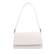 Soft PU Leather Baguette Shoulder Bags For Women 2021 Simple Armpit Bag Lady Handbags Female Trend Solid Color Travel Hand Bag