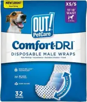 Vendas Desechables Para Perros Machos Petcare, Vendas Para Perros Machos