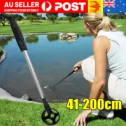 2M Golf Ball Scoop Pick Up Retriever Stainless Steel Tool Golf Ball Picker Tool