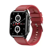 1.96 Inch Ip67 Waterproof Silicone Band Smart Watch Supports Ecg / Remote Families Care / Bluetooth Call / Body Temperature Monitoring