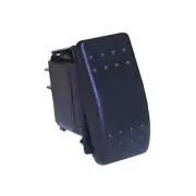 MARPAC ROCKER SWITCH OFF-MOM ON SPST - 20 AMPS @ 12 VOLTS DC 7-0536