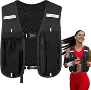GIOST Trail Running, Hydration Running Vest,Running Water Backpack with Multiple Pockets - Lightweight Bladder Race Camping Elastic for Marathon Bladder