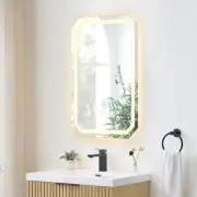 Luma 24" Octogan Acrylic Frameless LED Bathroom Vanity Mirror