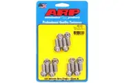 ARP Exhaust Header Bolt Kit 12-Point S/S SB Chev V8 3/8" X .750" UHL 12 Pack ARP4001201 ARP 400-1201