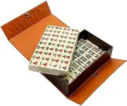 Mahjong Tiles 20MM Portable Mini Mahjong Set Travel Toy Dices Chinese Playthings Kit Sets Mahjong Cards Mahjong Cards Family Entertainment Toy Chinese Mahjong
