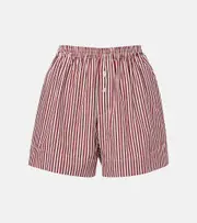 [Faithfull] Faithfull Lonia striped cotton shorts AU 12 multicoloured