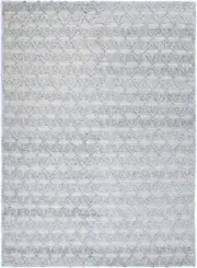 Himalaya Mosaic Tribal Grey Wool Rug