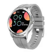 1.28inch TFT Color Screen Smart Watch IP67 Waterproof,Support Call Reminder /Heart Rate Monitoring/Blood Pressure Monitoring/Blood Oxygen Monitoring/Sleep Monitoring(Silver)