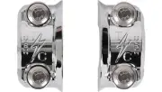 Thrashin Supply Co. Speedway Brake/Clutch Perch Clamp Kit 1" Chrome