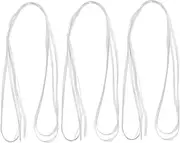 minkissy Fiberglass Nail Extension Fibers 3 Bags Nail Art Fibers Lengthening Tools for Diy Manicures