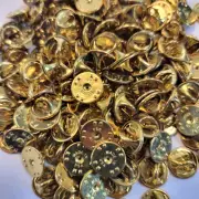 Brass Clutch Back Clasps Butterfly Pinback Guards Made in the USA Pick Quantity