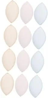 [BESTYASH] 6 Pairs Bra Pad Inserts for Push up Bras Thin Breast Padding Cups Non Slip Shapely Random