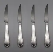 Reed & Barton Stainless BERKSHIRE MATTE - Steak Knives - Set of Four New