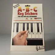Hal Leonard Abc Keyboard Stickers