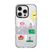 iPhone 16 Pro Clear Case MagSafe Compatible Hong Kong Skyline