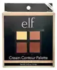 e.l.f. Cream Contour Palette 4 Shades Blendable Buildable Highlight
