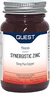 Quest Synergistic Zinc 15mg 30 Tablets