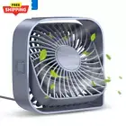 USB Desk Fan, Mini Fan Portable,3 Speeds Desktop Table Cooling Fan,Quiet Persona