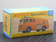 Matchbox Superfast No35 Merryweather Fire Truck Repro Box NO TRUCK