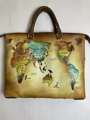 Balona Handpainted Multipurpose Convertible Shopping Tote
