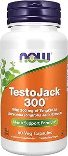 TestoJack 300 mg, 60 Vcaps by Now Foods