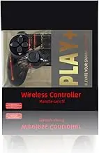 Play+ Wireless Controller Compatible with PS4/Slim/Pro Beautiful Gamepad with Double Vibration/6-Axis Motion Sensor/Audio Function. (CD)