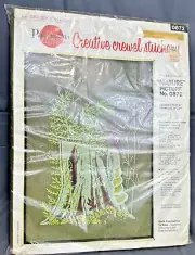 Crewel Embroidery Kit by Paragon NATURE #0872 UNOPENED HTF