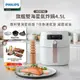 【Philips 飛利浦】 健康氣炸鍋(HD9742/62)贈煎烤盤+烘烤鍋+串籤+防噴濺上蓋