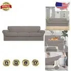 Machine Washable Stretch Cover for Oversized Sofas - Ideal for Pets & Kids