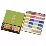 Kuretake Gansai Tambi Metallic 24 watercolor limited MC20/24V/NW2A drawing paint