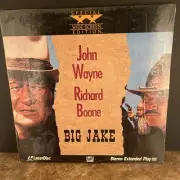 BIG JAKE —John Wayne Richard Boone (1992 CBS Laserdisc) Widescreen —NEW, SEALED
