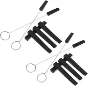 ERINGOGO 1 Set Piano Tuning Kit Rubber Mutes Fixing Tools for Accurate Piano Repair for All Users Durable User Friendly for Novices Professionals