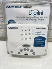Conair Digital Answering Machine Phone Model# TAD1220W White New NOS Vintage