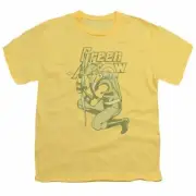 Green Arrow On Target Kids Youth T Shirt Licensed DC Comics Tee Banana