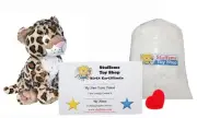 Make Your Own Stuffed Animal Mini 8 Inch Charlie the Cheetah Kit - No Sewing Req