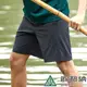 【ATUNAS 歐都納】男款彈性短褲 (A2PA2209M 深藍/防曬/透氣/防潑水/彈性舒適)