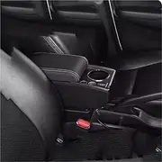 Car Console Double Storage Box Car Armrest Box Armrest Box for Opel for Corsa 2019 2020 2021-2025 Storage Box Cup Holder Accessories(Style 3)