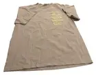 Empyre Light Brown Stacked Logo Short Sleeve Tee Large