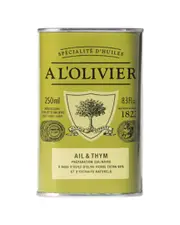 A L'Olivier Garlic & Thyme EVOO Pack of 6