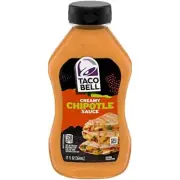 Creamy Chipotle Sauce by Taco Bell 1 Bottle Bet Wt. 12 Fl Oz (354mL)