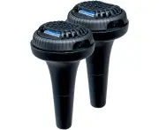 Thermacell Perimeter System Mosquito Repeller, 21m² Protection Zone x Device, Scent & DEET-free, Includes 2 Repellers + 2x12-Hour Fuel Cartridges + 6 Mats,