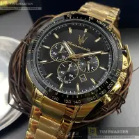 在飛比找Yahoo!奇摩拍賣優惠-MASERATI手錶,編號R8873612041,46mm黑