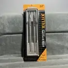 Vintage Parker Jotter Ball Pen And Pencil Set Refillable Stainless Steel - READ
