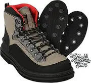 [Paramount Outdoors] Slate Felt Sole Wading Boot with Metal Wading Studs Included
