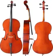 USA Cello 4/4 M-tunes No.140 wood - for learners
