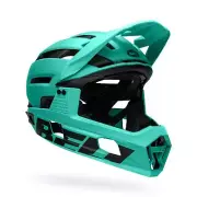 Bell Super Air R Spherical Mountain Bike Helmet, Matte Turquoise/Black, Medium
