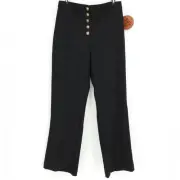 House of Harlow 1960 Wide Leg Button Front Patched Pockets Pants NWT SIZE 12