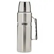 Thermos Stainless Steel King Vacuum Insulated Durable Flask Stainless Steel 2L